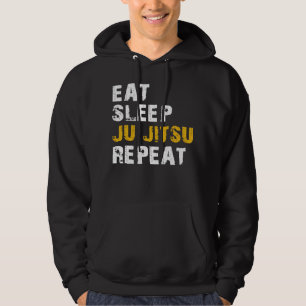 Veste À Capuche manger sommeil ju jitsu répéter