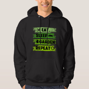 Veste À Capuche Mangez Jardin du sommeil Répéter Jardin agricole J