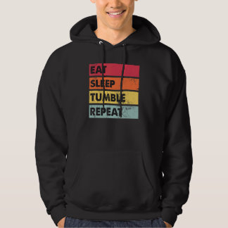 Veste À Capuche Mangez Sleep Tumble Répétez Tumbling Gymnast Girls