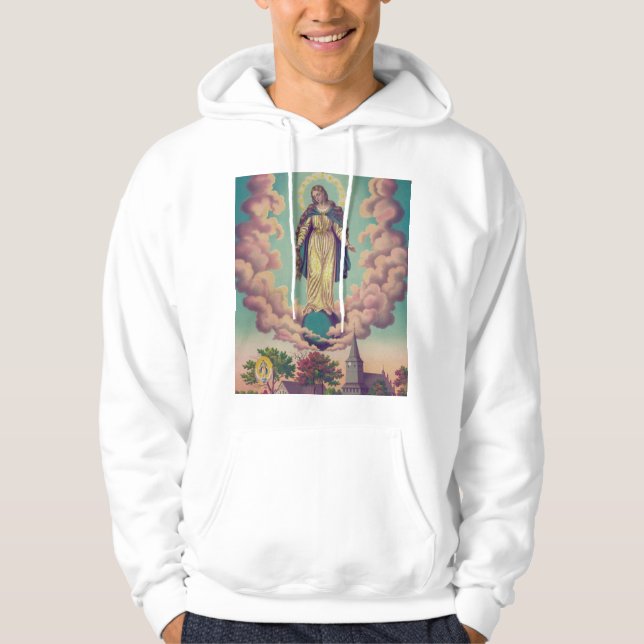 Veste À Capuche Manifestations miraculeuses de Vierge Marie 1879 (Devant)
