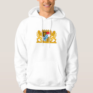Veste À Capuche Manteau de Bavière de T-shirt de bras