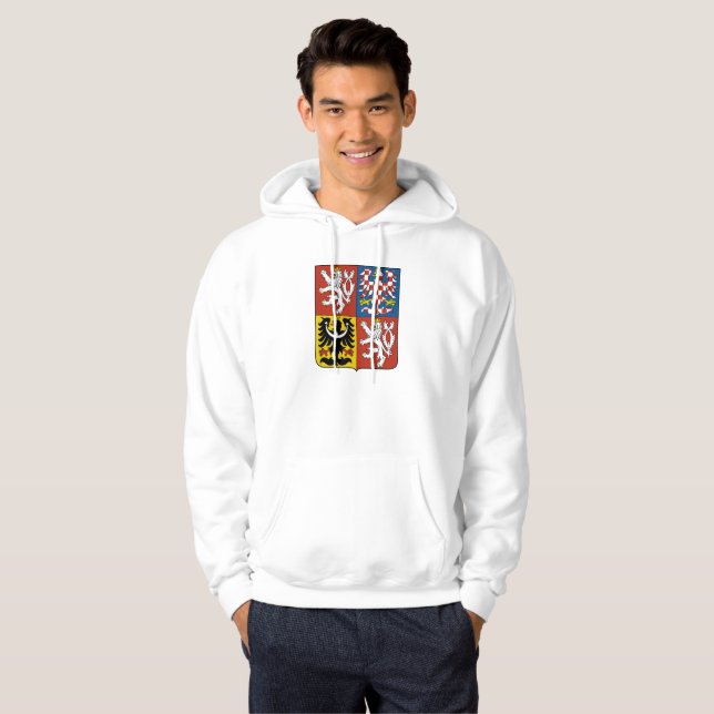 Veste À Capuche Manteau des bras tchèque (Devant entier)