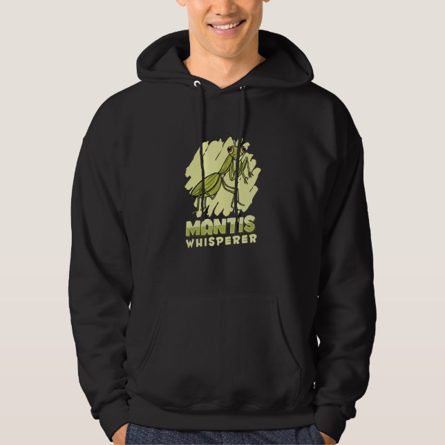 Veste À Capuche Mantis Whisperer Entomologie des insectes Predator (Devant)