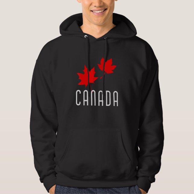 Veste À Capuche Maple Leaf Canada Pays Canada 1 (Devant)