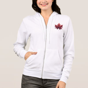 Veste À Capuche Maple Leaf Hoodie, apparel, affaire Clothing Hoodi