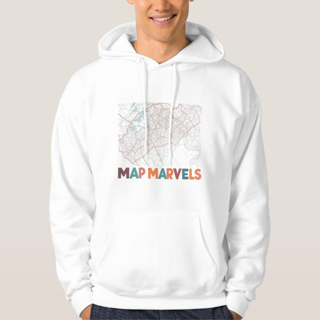 Veste À Capuche Mapper les marques (Devant)
