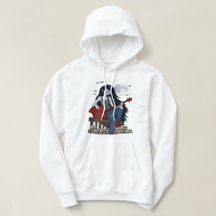 Veste À Capuche Marceline Adventure Time Reine Vampire Gothique Ba