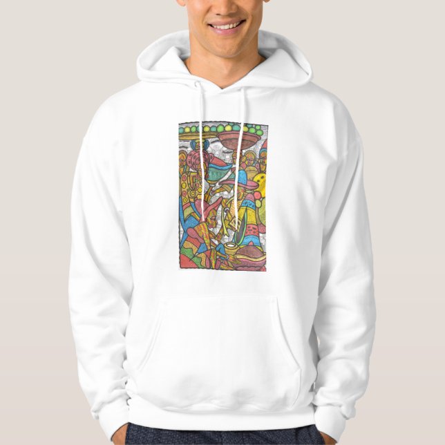 Veste À Capuche Marché de calebasse (Devant)