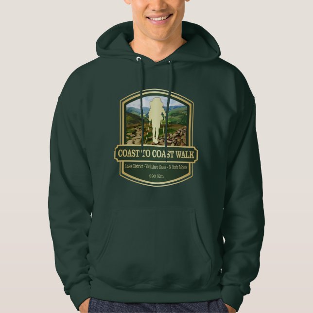 Veste À Capuche Marche d'un océan à l'autre (B) (Devant)