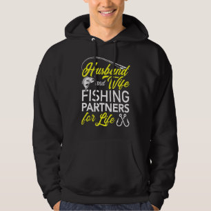 Veste À Capuche Mari Et Femme Partenaires De Pêche Pour Pêcheur À
