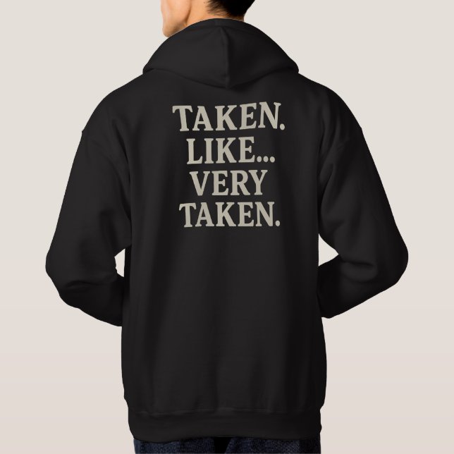 Veste À Capuche Marié (Dos)