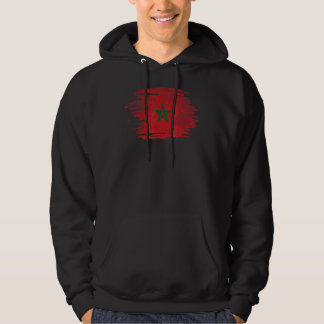 Veste À Capuche Maroc Drapeau I Love Maroc