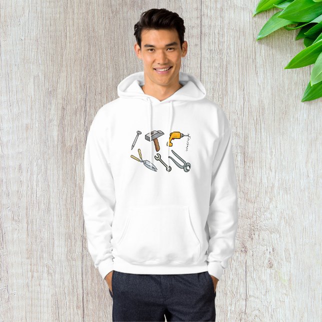 Veste À Capuche Marteau de forage et clé à outils à main (Créateur téléchargé)