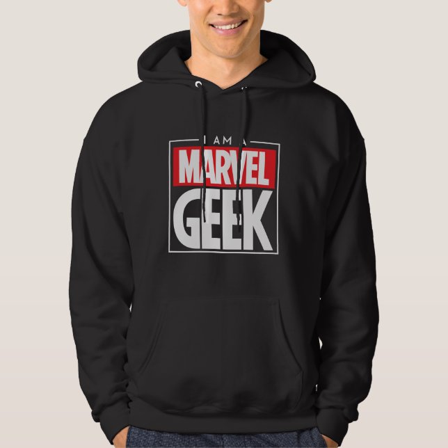 Veste À Capuche Marvel Geek (Devant)