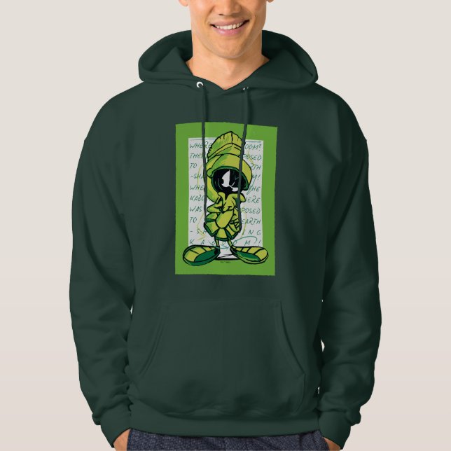 Veste À Capuche MARVIN THE MARTIAN™ - Croquis (Devant)