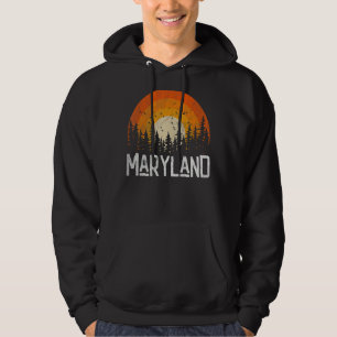 Veste À Capuche Maryland Retro Style Vintage les années 70 80s Hom