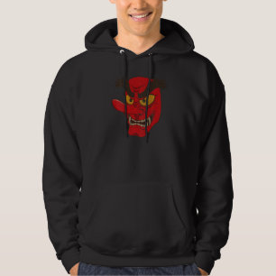 Veste À Capuche Masque Tengu japonais