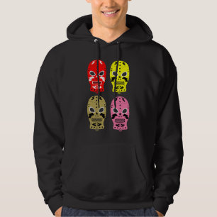 Veste À Capuche Masques de concours de lutte