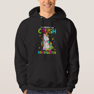 Veste À Capuche Maternelle Crush Licorne Dabbing Retour à l'école 