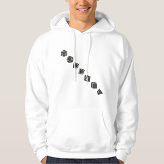 Veste À Capuche Matrices diagonales (foncées)