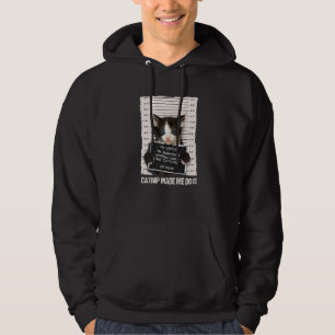 Veste À Capuche Mauvais Chat Prison Prison Capture M'A Fait Le Fai