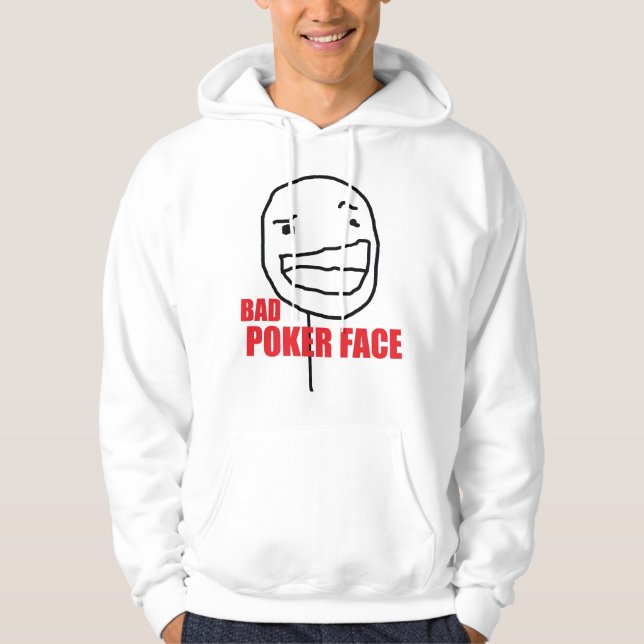 Veste À Capuche Mauvais visage de tisonnier (Devant)