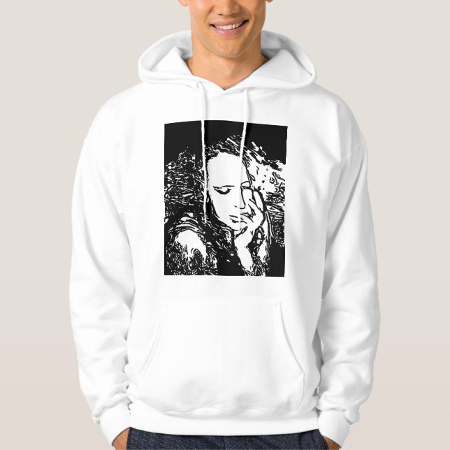 Veste À Capuche Mauvaise habitude (Devant)