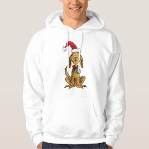 Veste À Capuche Max le chien avec un chapeau de Père Noël
