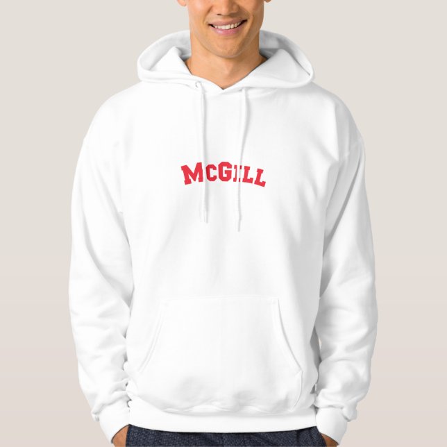 Veste À Capuche McGill (Devant)