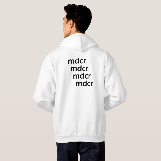 Veste À Capuche Mdcr Mdcr Mdcr Mdcr Mdcr Mdcr Pep guardiola (Dos entier)