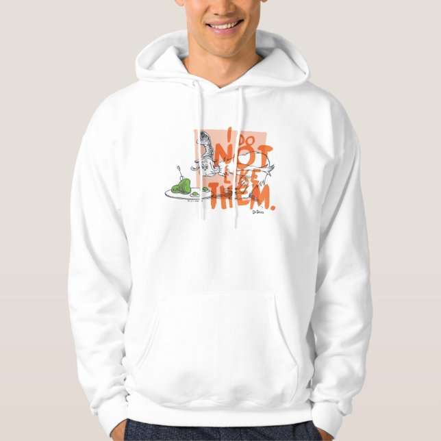 Veste À Capuche Mec-Seuss Guy-Am-I "Je ne les aime pas" (Devant)