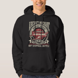 Veste À Capuche Mécanicien d'aéronef Mécanicien d'aviation Mécanic
