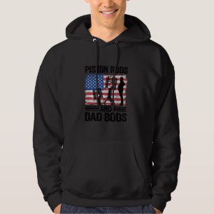 Veste À Capuche Mécanicien Du Drapeau Américain 4 juillet Piston R