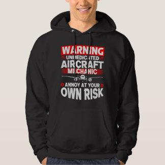 Veste À Capuche Mécanique de l'avion drôle d'avion Mécanique 1