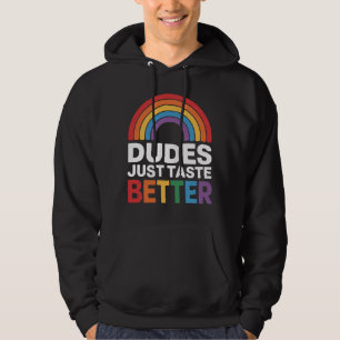 Veste À Capuche Mecs Ont Juste Meilleur Goût Drôle Gay Arc-en-ciel