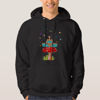 Veste À Capuche Méditation de yoga Zen Femmes enceintes Champignon