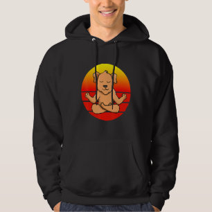Veste À Capuche Méditation Yoga Chien Yoga Pour Enfants Et Parents