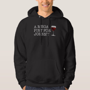 Veste À Capuche Mega Pint of Wine tendance n'est pas une bonne heu