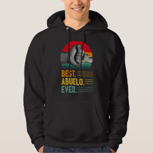 Veste À Capuche Meilleur Abuelo Jamais Hommes Vintage Retro Décor 