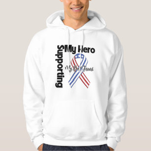 Veste À Capuche Meilleur ami - militaires soutenant mon héros