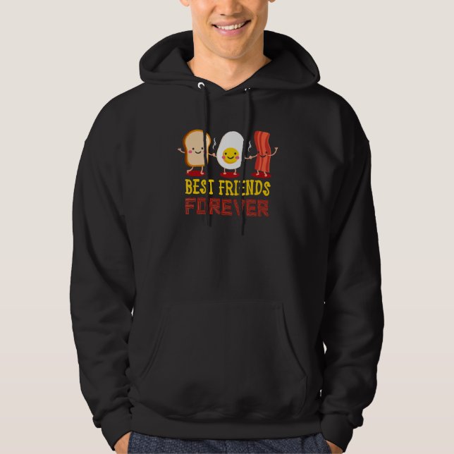 Veste À Capuche Meilleur ami pour toujours (Devant)