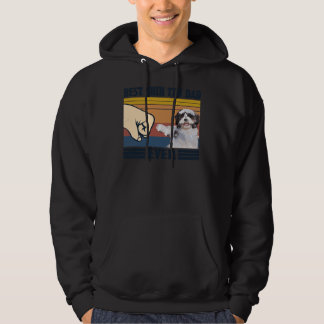 Veste À Capuche Meilleur Chih Tzu Papa Jamais