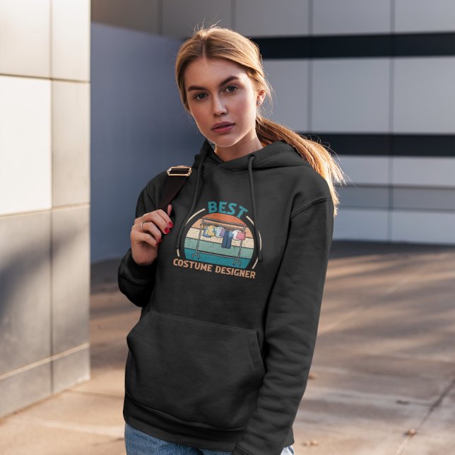 Veste À Capuche Meilleur concepteur de costumes - Retro (Créateur téléchargé)