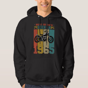 Veste À Capuche Meilleur Des Années 60 Né En 1965 Moto Vintage B