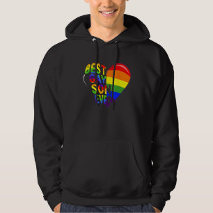 Veste À Capuche Meilleur fils gay jamais Fier famille LGBT Drapeau