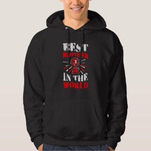 Veste À Capuche Meilleur Frère Dans Le Monde Famille Humour Bro