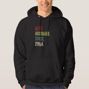 Veste À Capuche Meilleur Mari depuis 2004 18e anniversaire Mariage