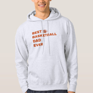Veste À Capuche Meilleur Papa de Basket-ball Ever