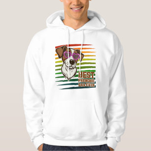 Veste À Capuche Meilleur Papa Frenchie Drôle Cadeau pour Amoureux