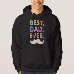 Veste À Capuche Meilleur papa Meilleur Joyeux Vinatge Fête des pèr